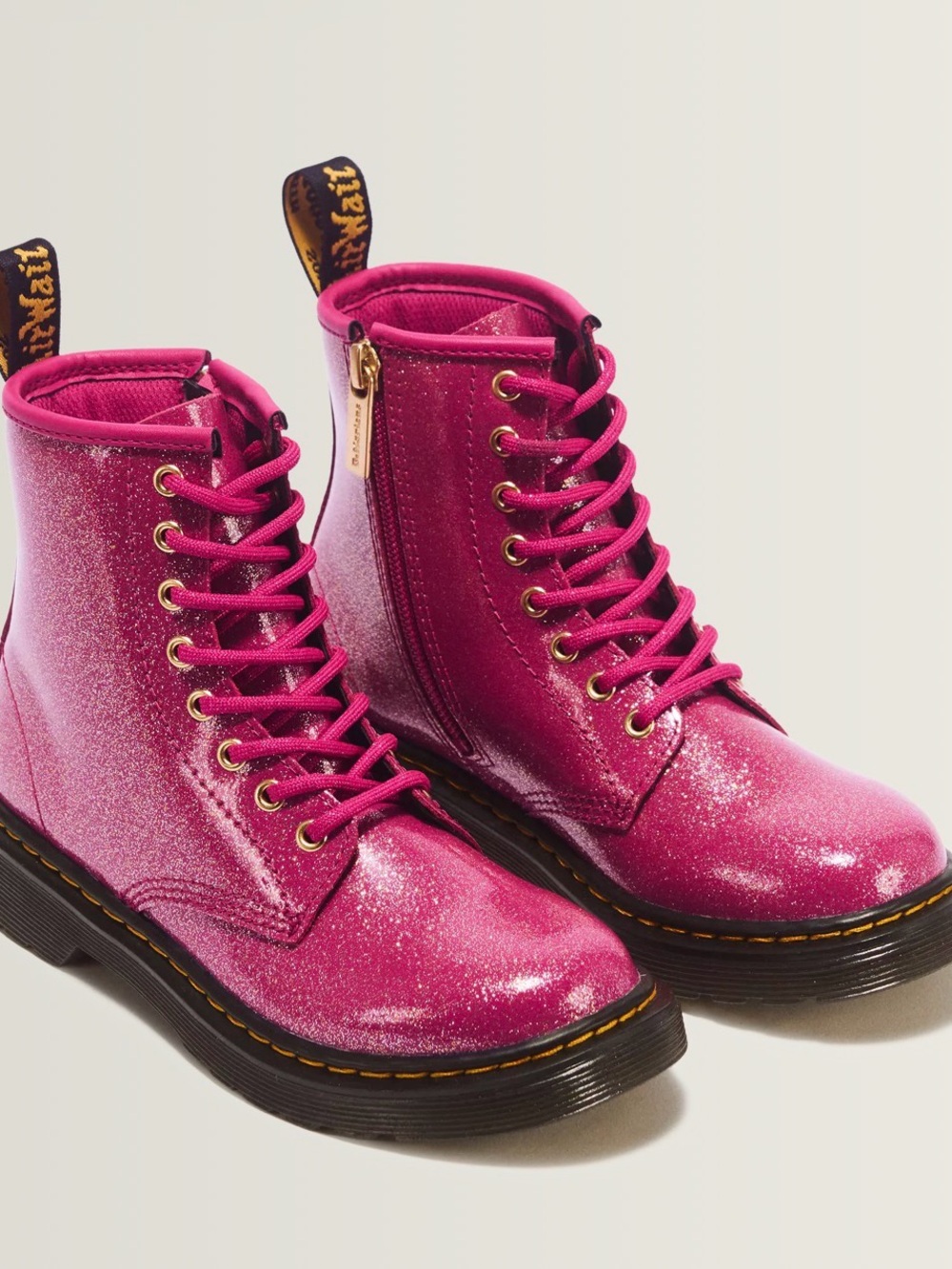 Doc Martens 1460 Patent Leather Glitter Boots 💖